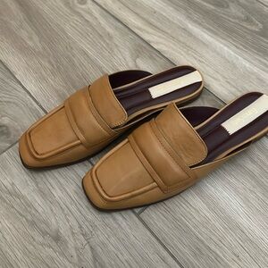Franco Sarto Leather Mules - Duval